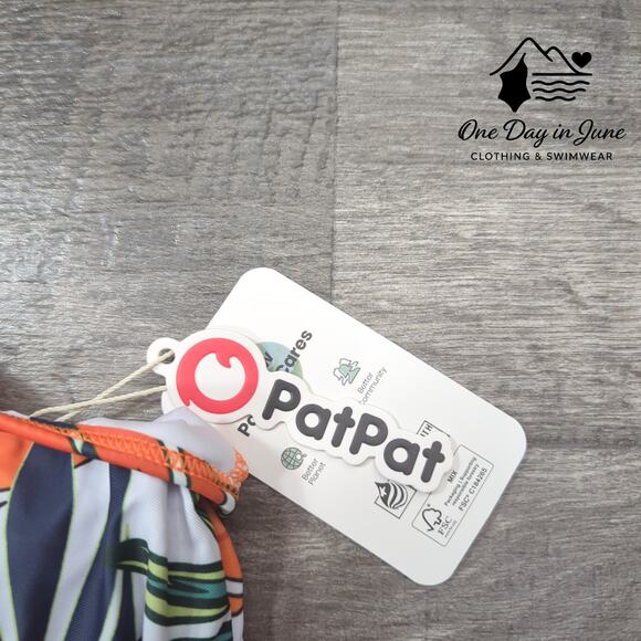 PatPat Tropical Flounce Biknii Swimsuit Size L - Picture 2 of 5